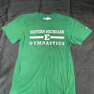 Adidas Eastern Michigan Gymnastics Green Short Sleeve Tee unisex size small